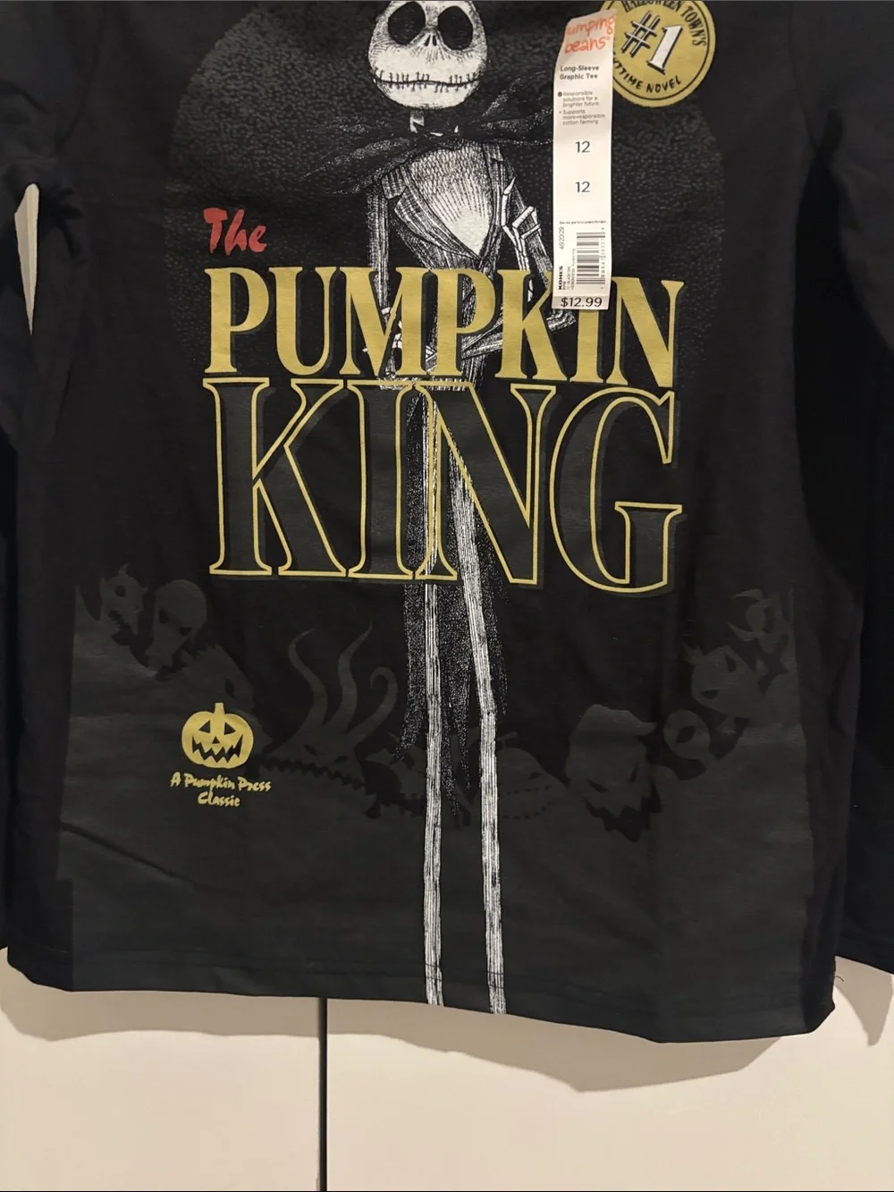 Disney’s The Nightmare before Christmas boys shirt